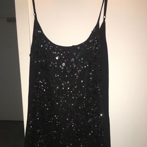 Black Sparkley mini dress